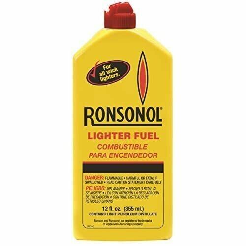 Ronson Ronsonol Lighter Fluid Fuel  Package 12 Oz fuel    Best Lighter Fuel