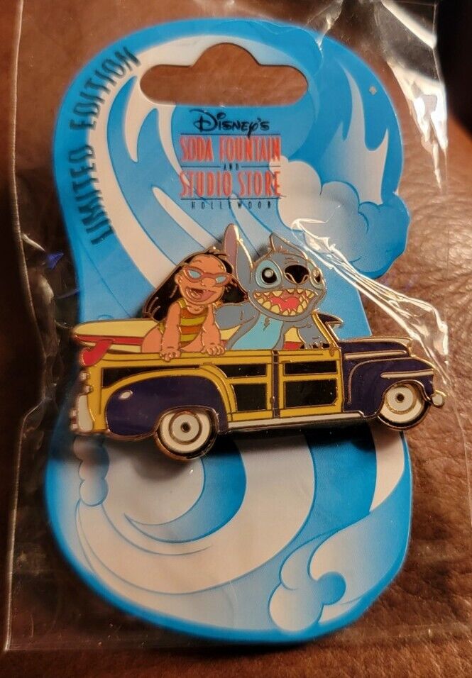 DSF DSSH Disney Characters in Cars Lilo and Stitch Woody Surf LE 300 Pin # 56511