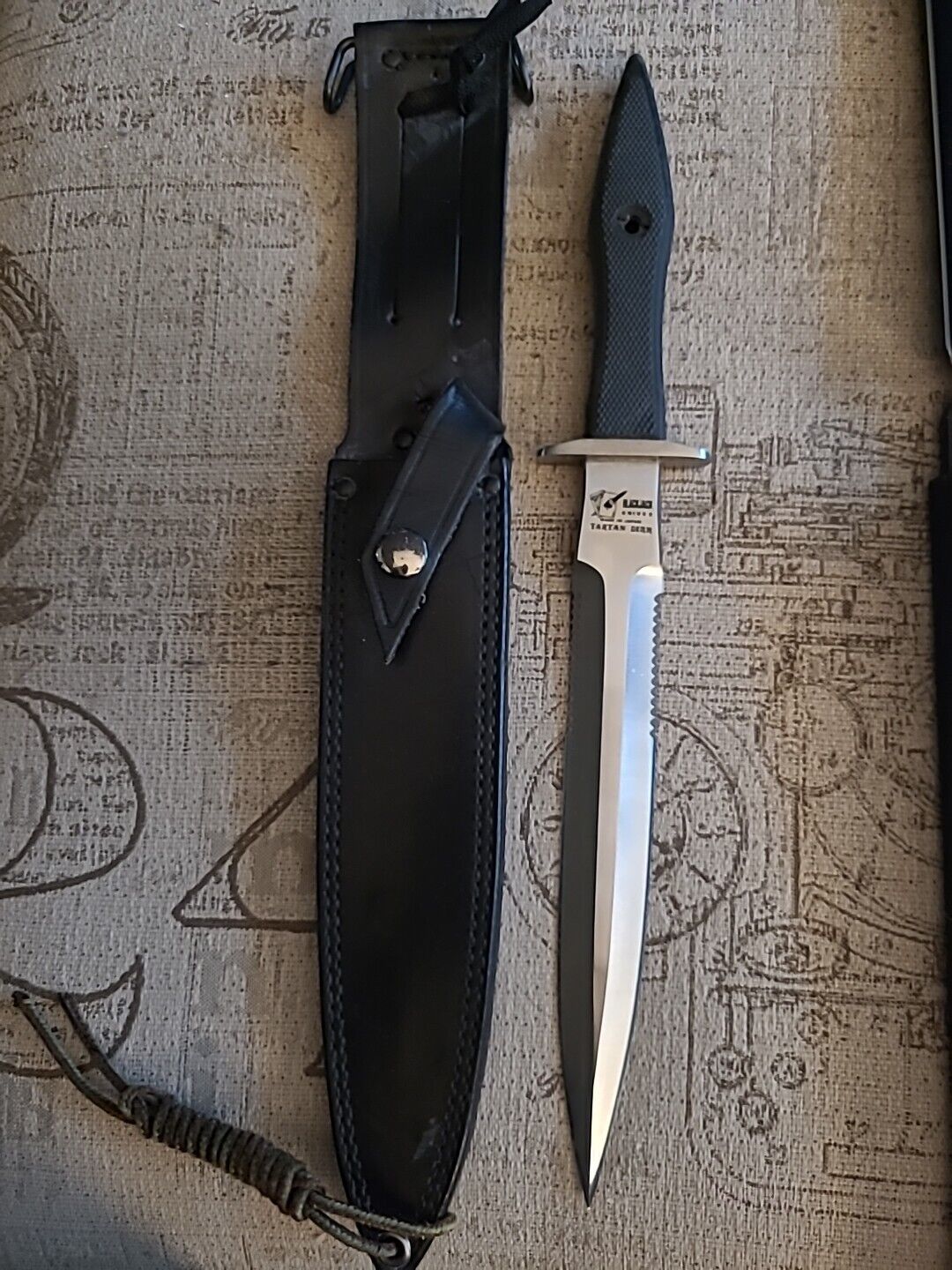 Blackjack Knives Tartan Dirk Rare Discontinued