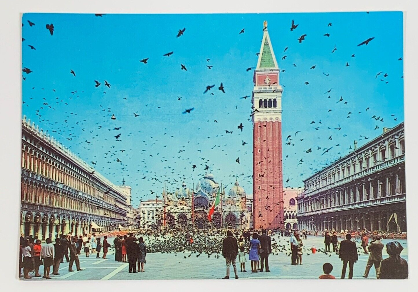 St. Mark's Square Venice Italy Postcard Unposted