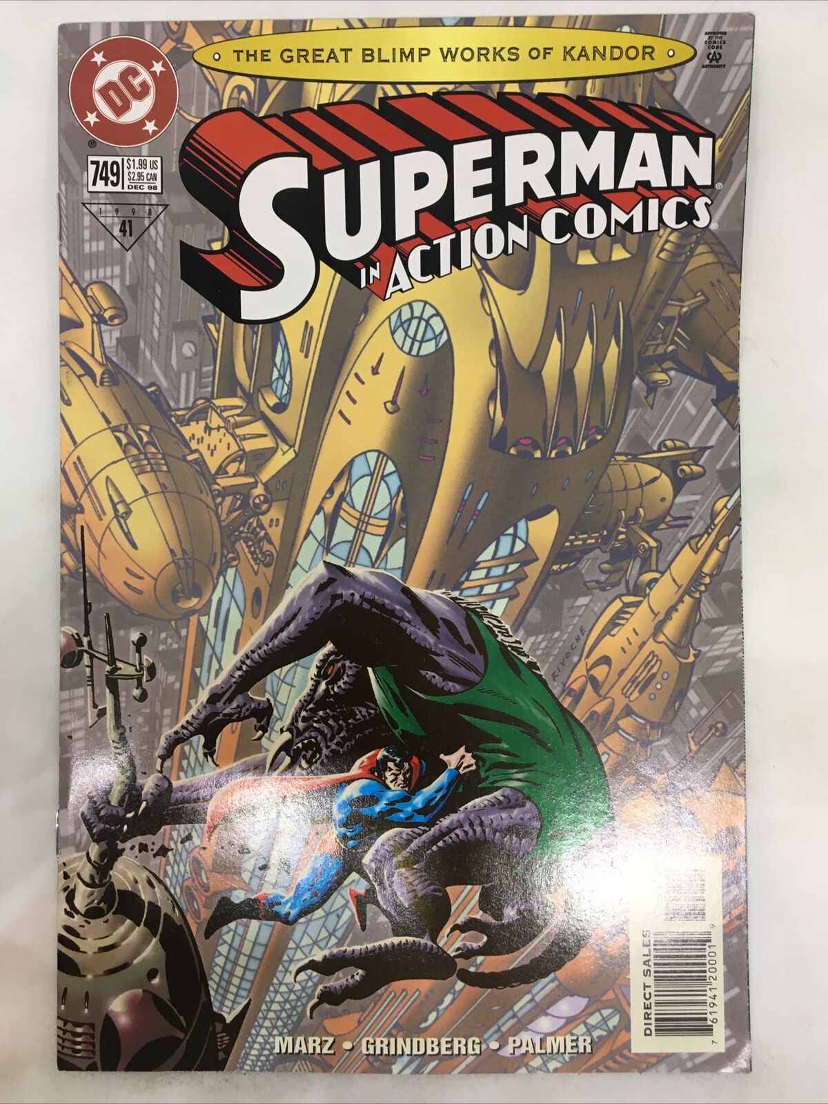 Action Comics (Superman) #749  DC Comics 1998