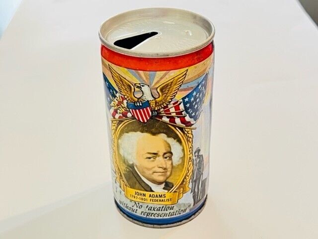 Beer Can - Fallstaff John Adams ( Top Opened, Steel Can )