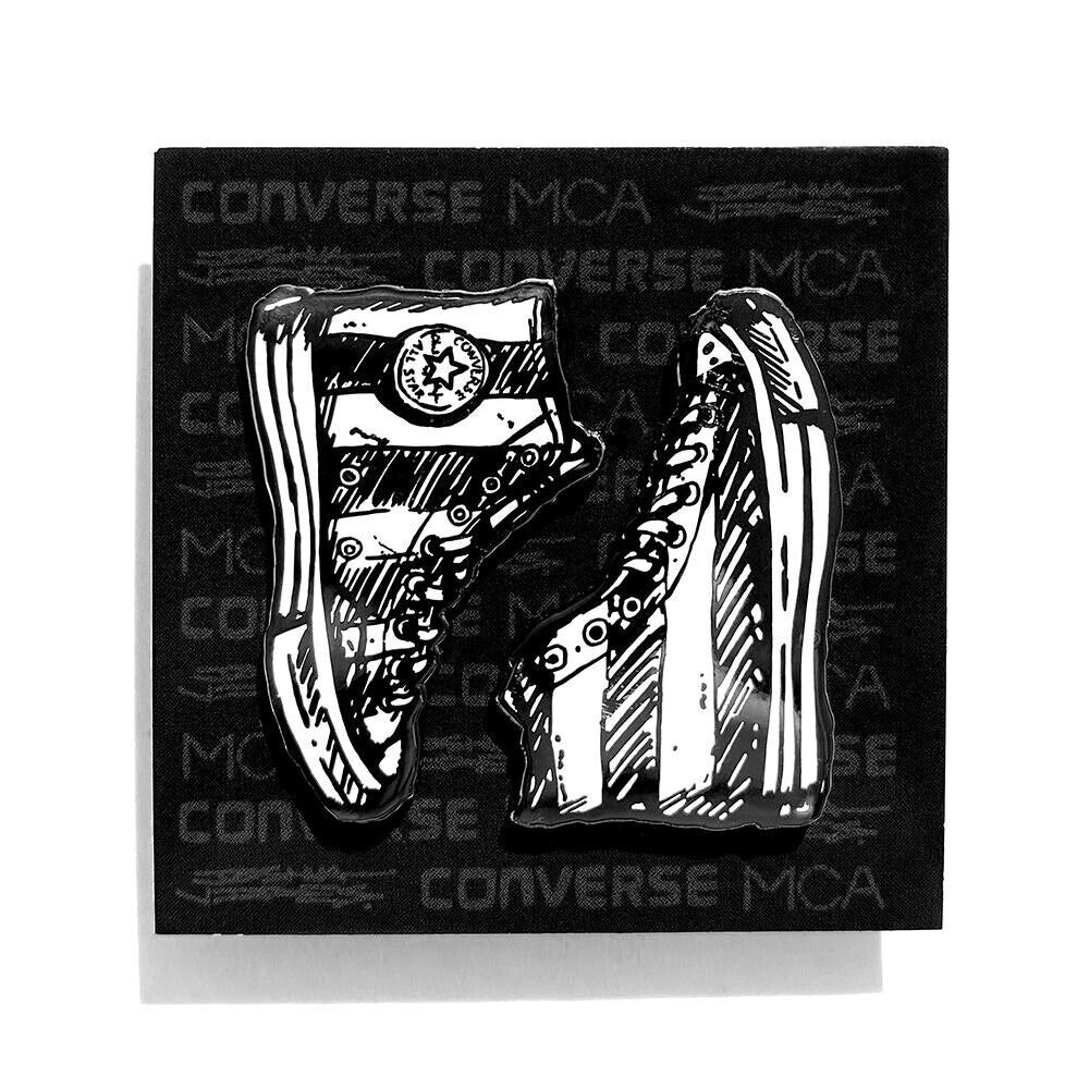 Joshua Vides x Converse x MCA Exclusive Enamel Pin Set NEW