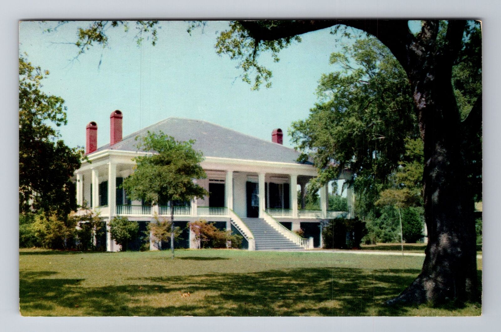 Biloxi MS-Mississippi, Beauvoir House, Antique, Vintage Postcard