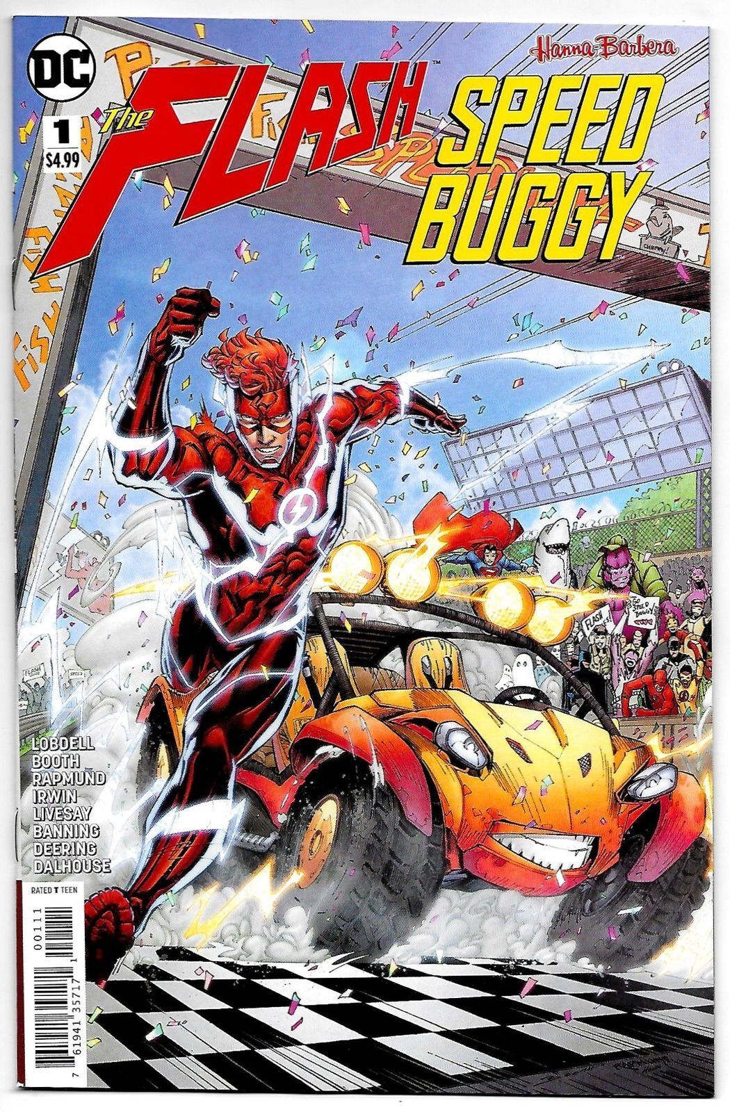 The Flash Speed Buggy #1 Hanna Barbera DC Comic 1st Print 2018 NM