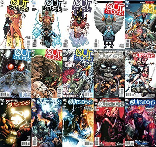 The Outsiders #16-30 (2009-2011) Limited Series DC Comics - 15 Comics