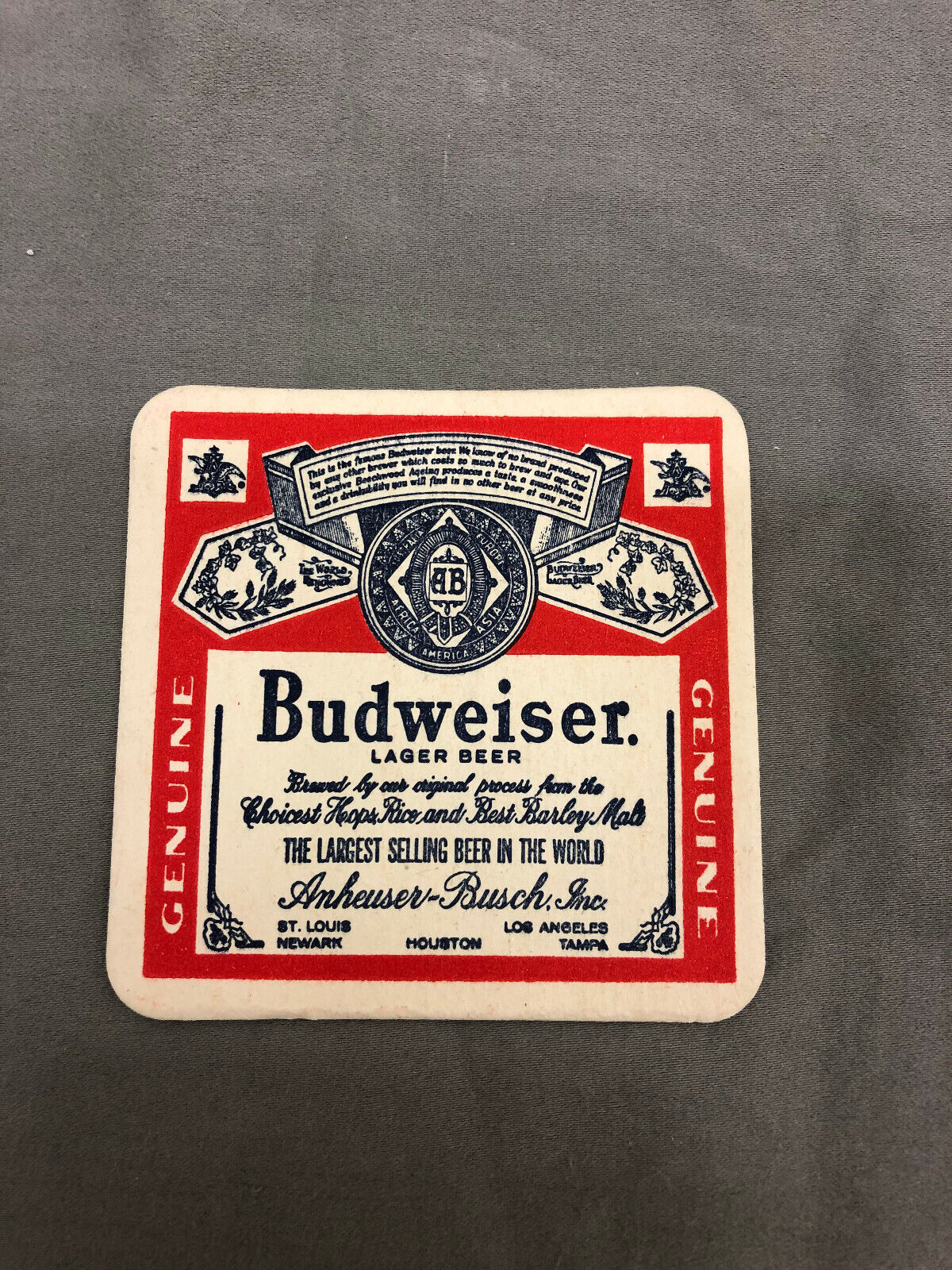 Set Of 10 New Old Stock Vintage 1980s Era Budweiser When You Say Budweiser