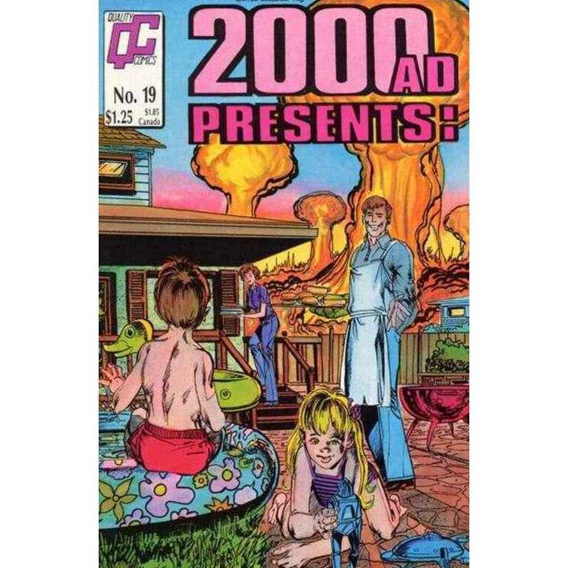 2000 A.D. Monthly/Presents #19 in Near Mint minus condition. Eagle comics [d%