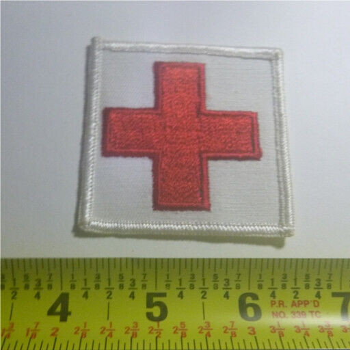 American Red Cross Patch Embroidered Sew-on (2 1/2\