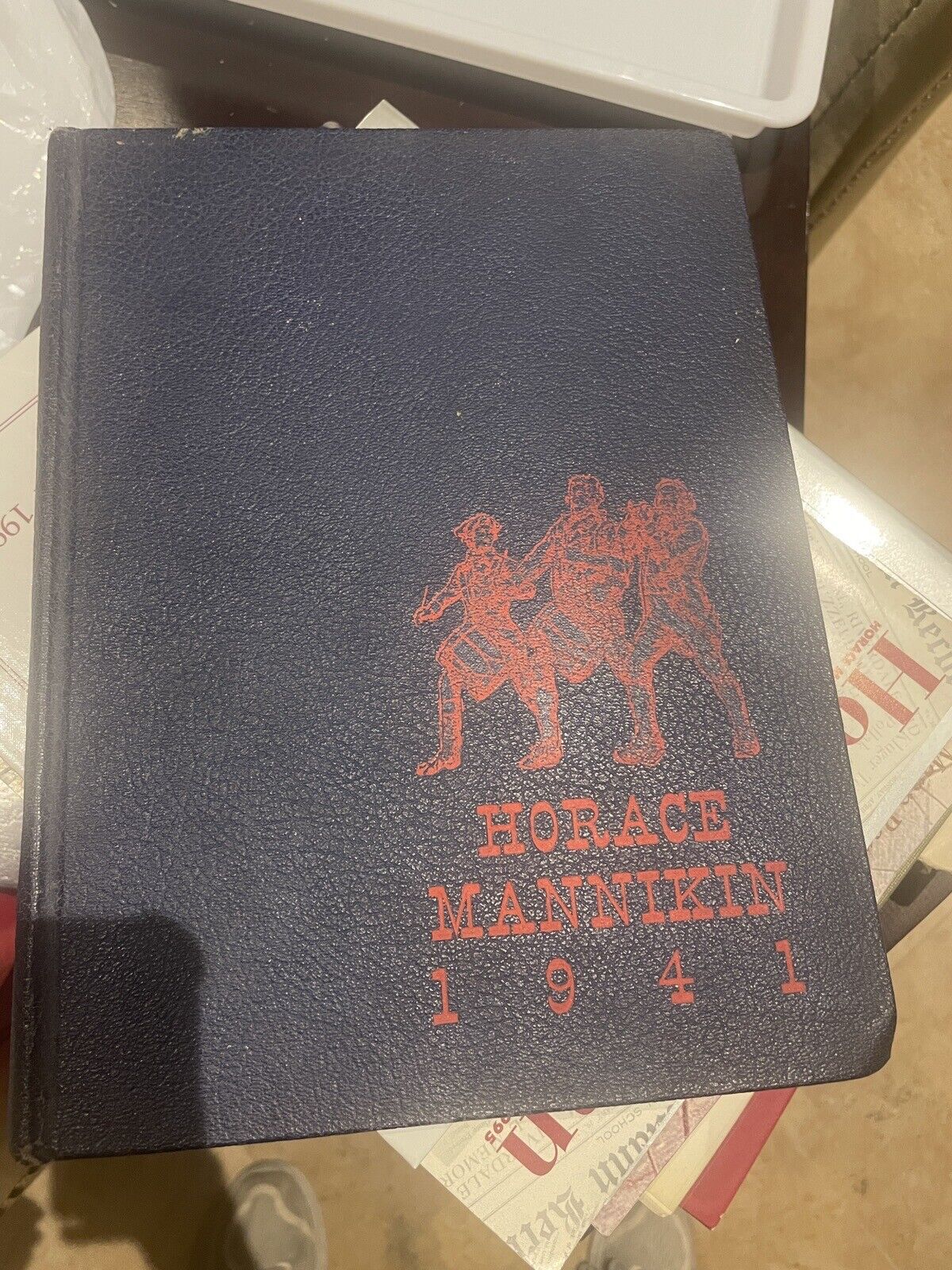 Horace Mann New York Vintage Yearbooks Plus Penn Wharton Too