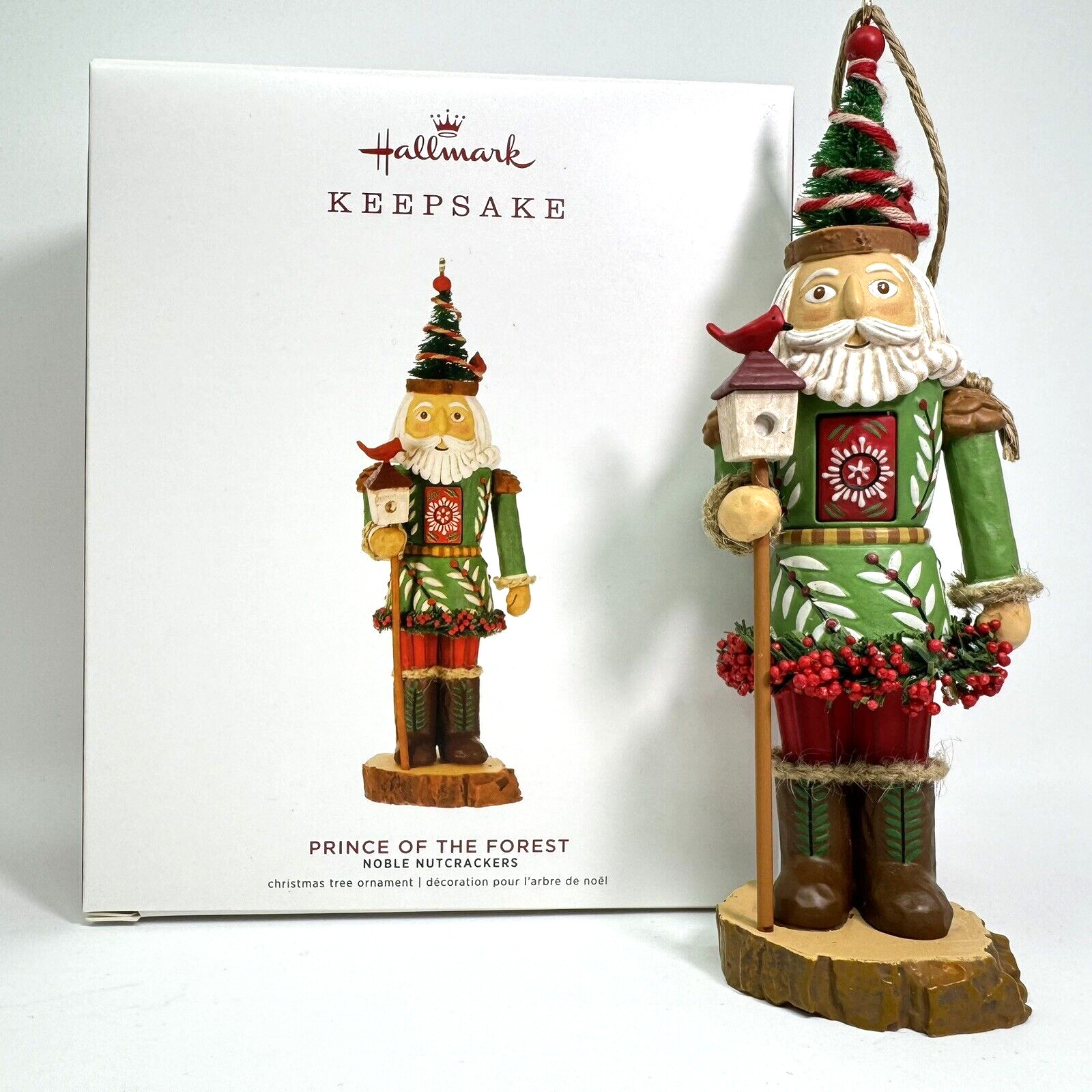 2019 Hallmark Keepsake - PRINCE OF THE FOREST - #1 in NOBLE NUTCRACKERS Series
