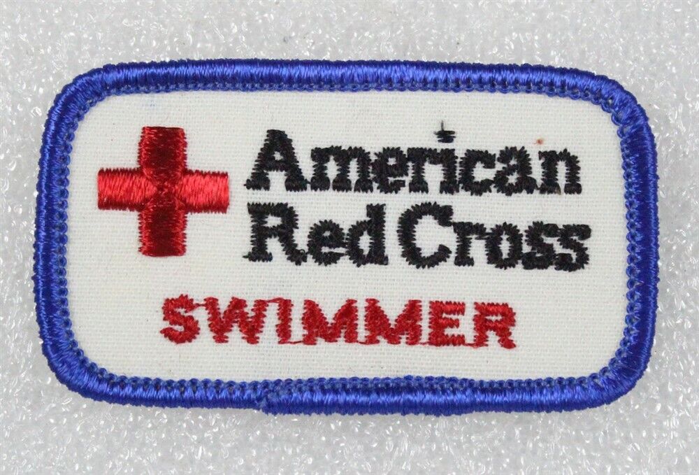 Red Cross: Swimmer patch - 2 3/4\