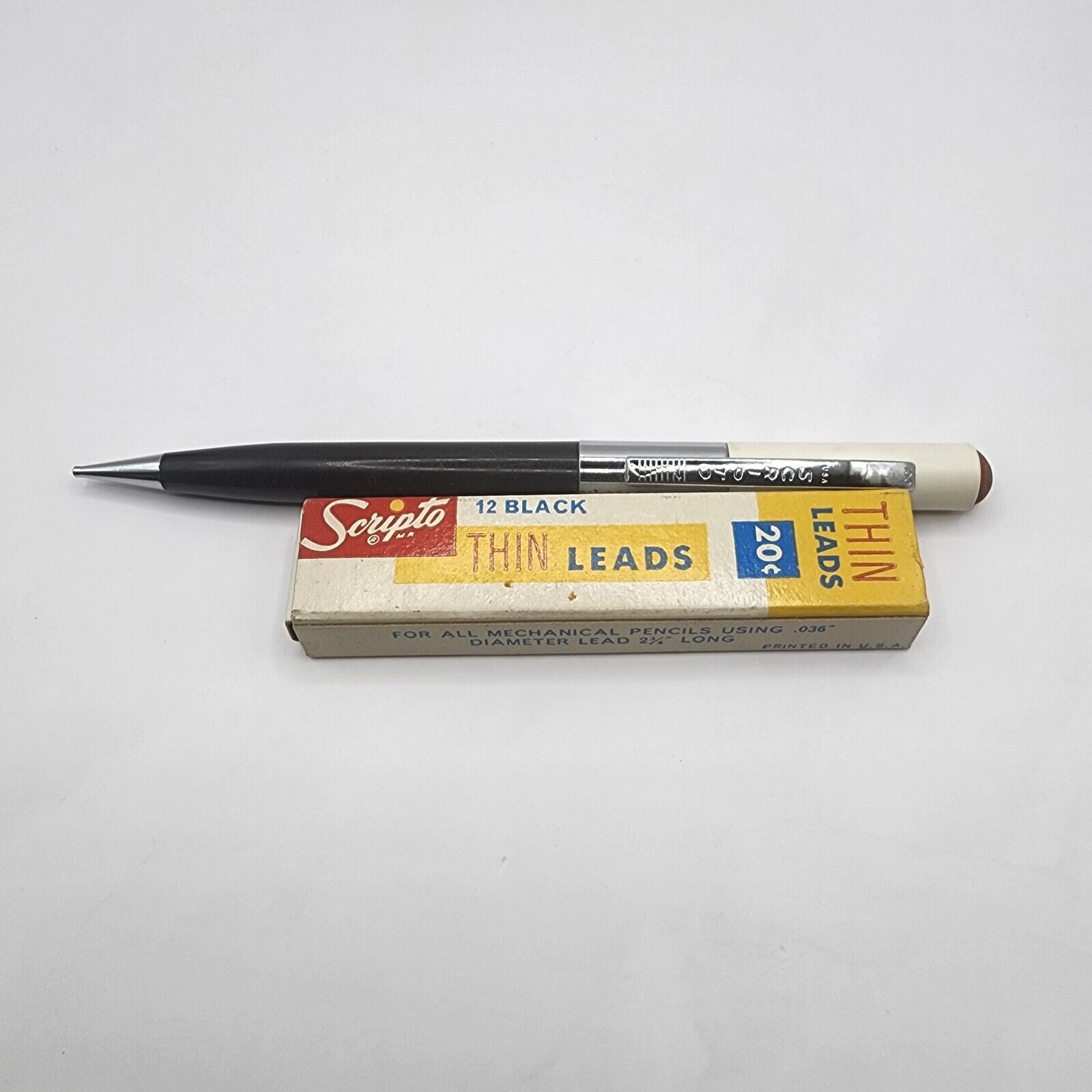 Vintage Scripto Mechanical Pencil With Lead 