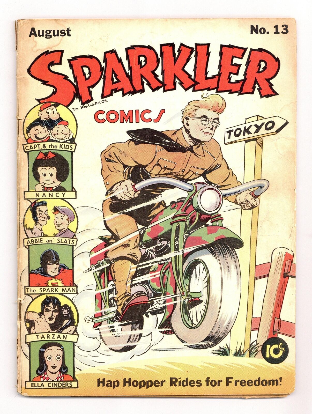 Sparkler Comics #13 FR 1.0 1942