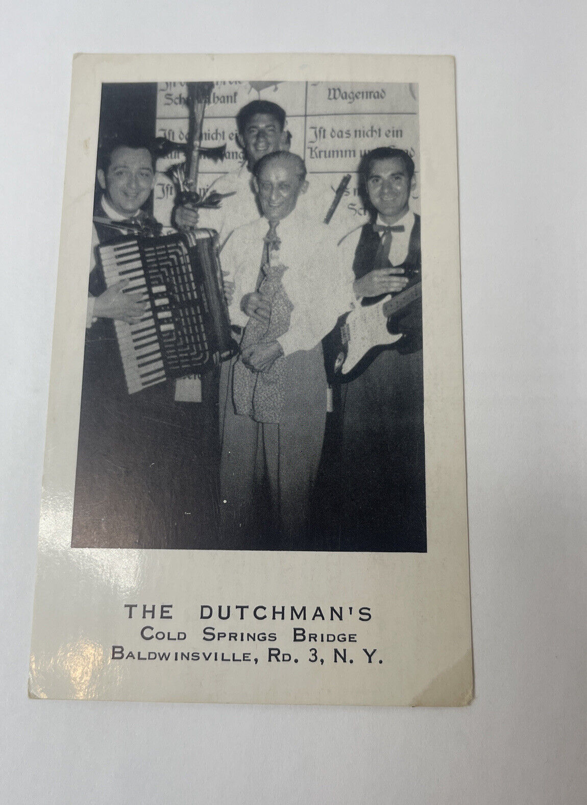Vintage Postcard The Dutchman’s Cold Spring Bridge Baldwinsville NY