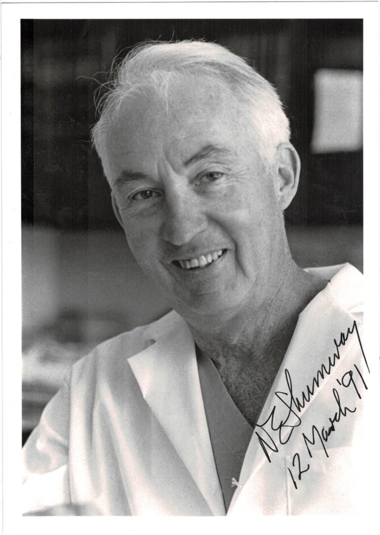 Norman Shumway Surgeon signed autographed photo AMCo COA 19648