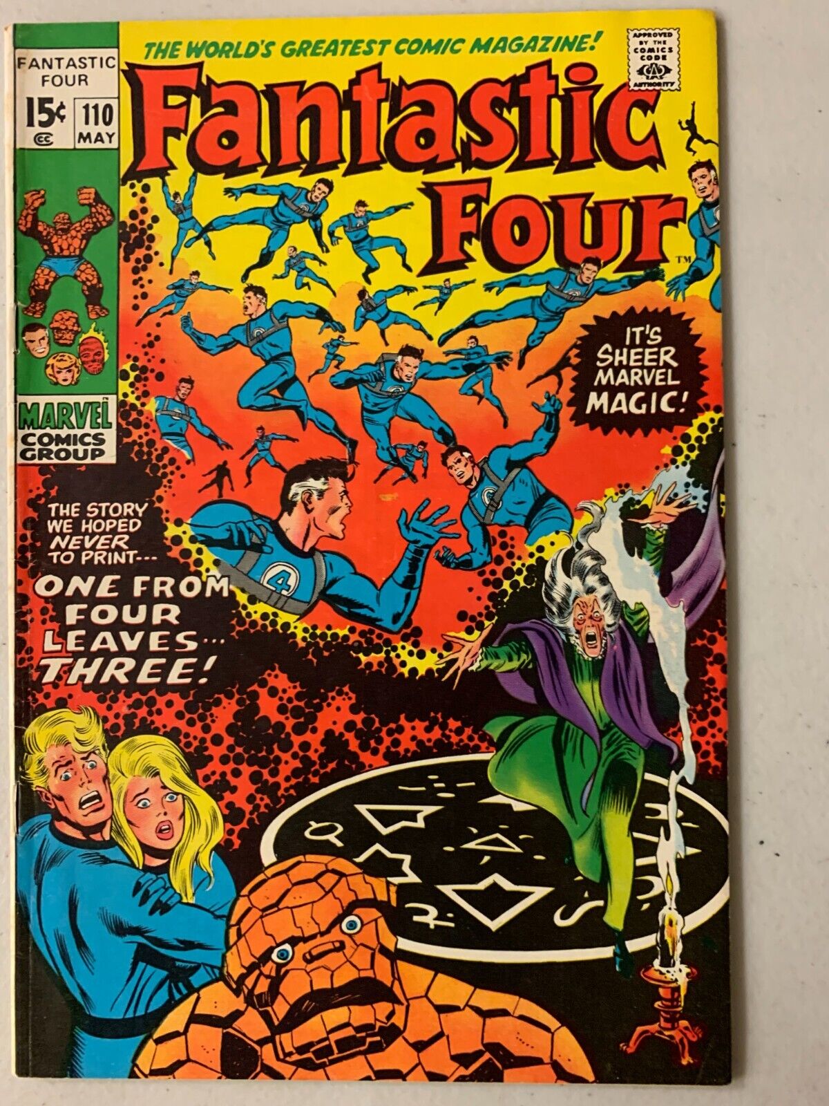 Fantastic Four #110 1st Agatha Harkness cover 6.0 (1971)