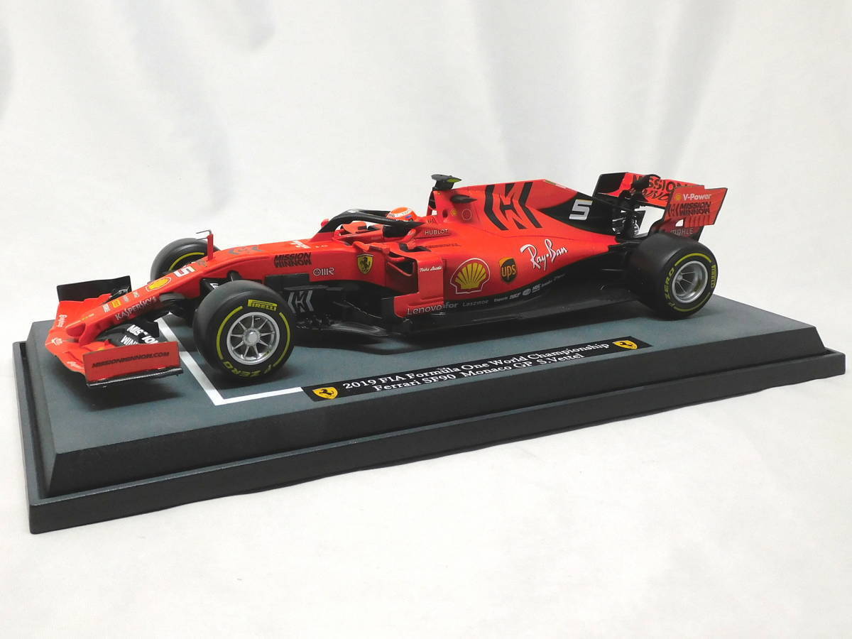 Brago 1/18 Ferrari Sf90 S.Vettel Monaco Gp Specification