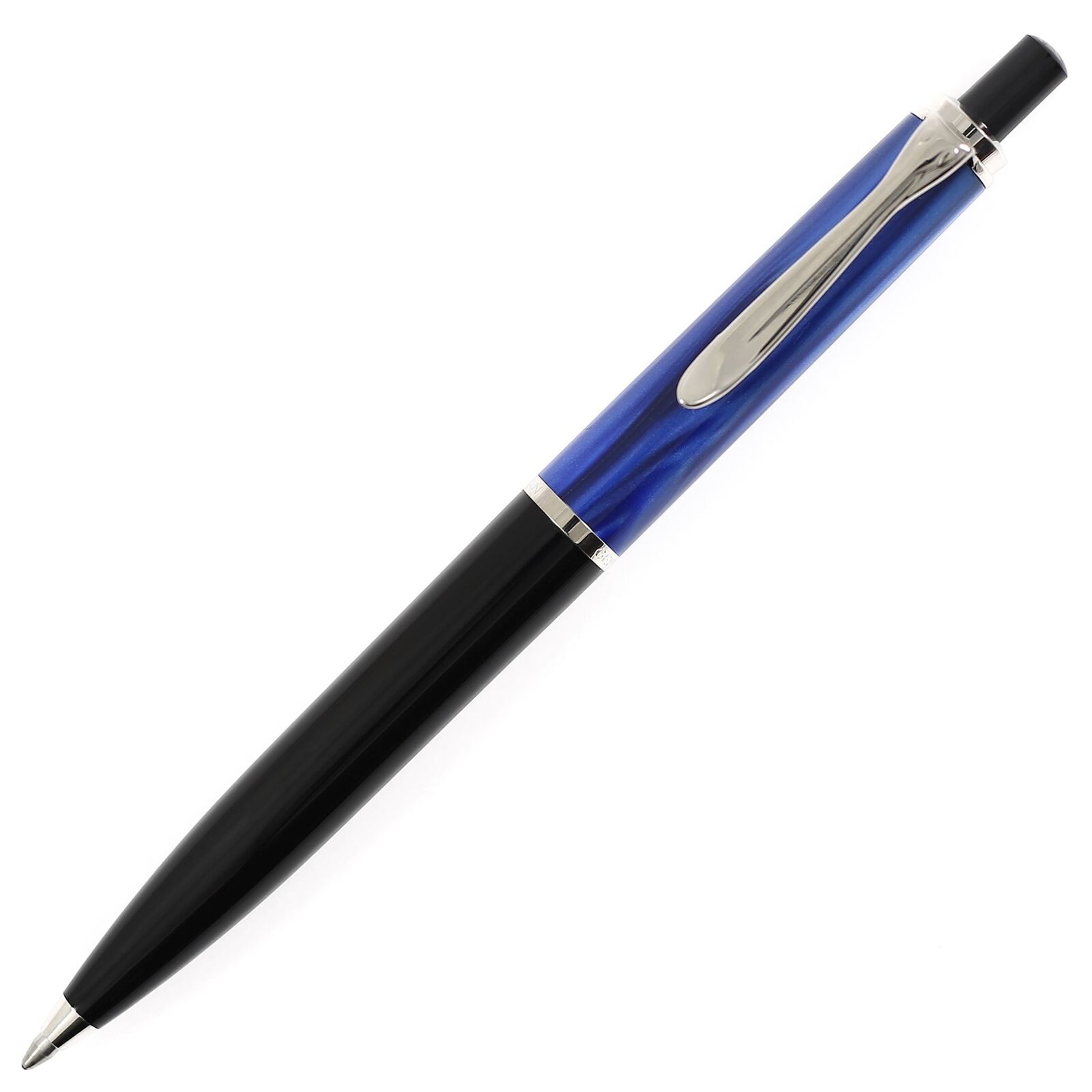 Pelikan Classic K205 Push Ballpoint Pen Blue Marbled