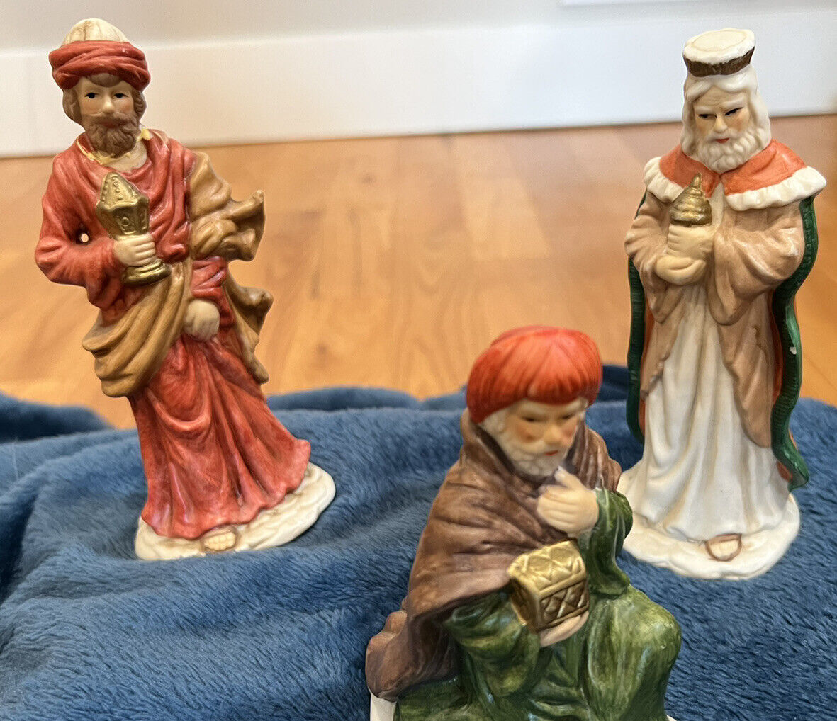 Vintage Three Wise Men Made In Taiwan 