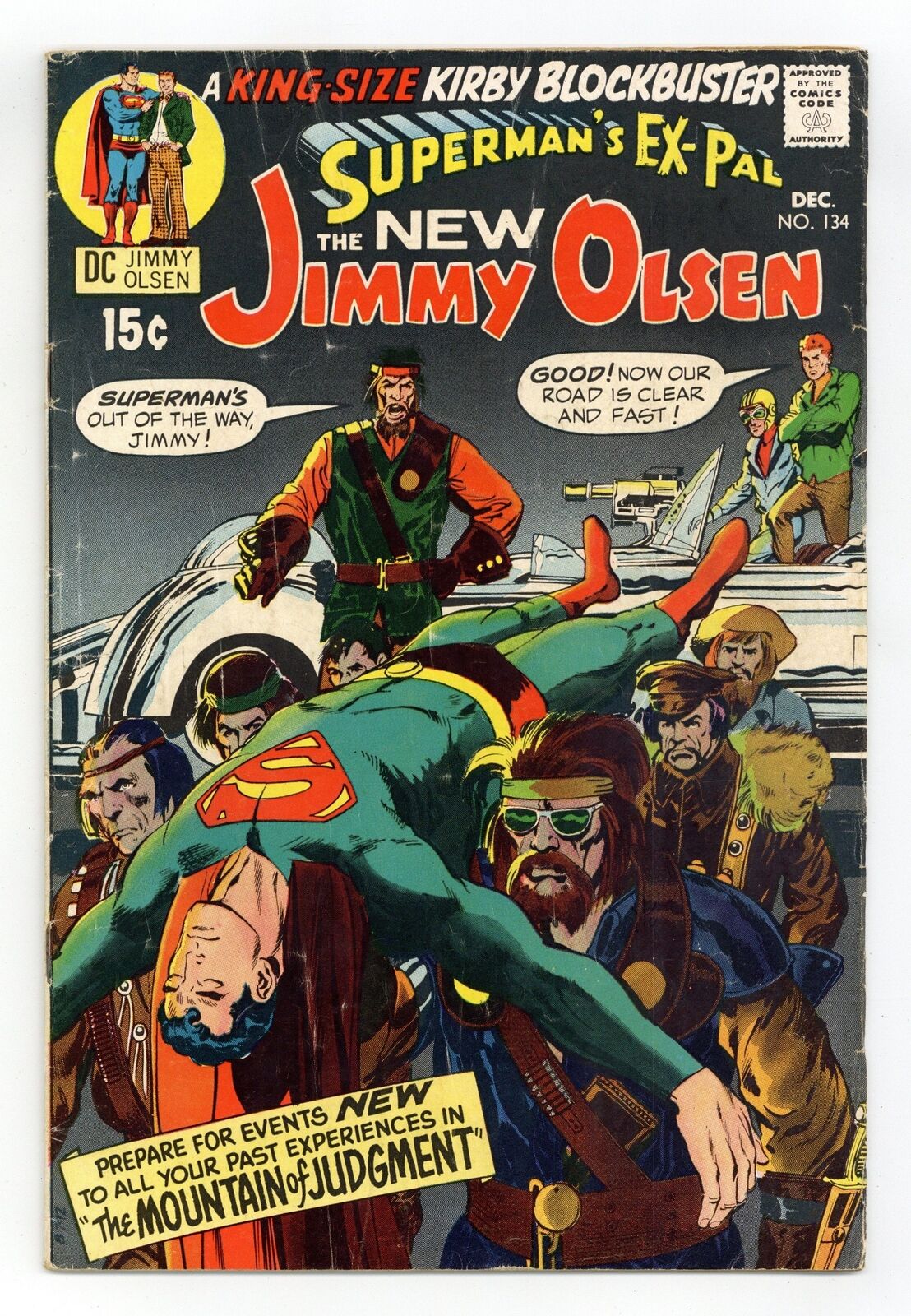 Superman's Pal Jimmy Olsen #134 FR/GD 1.5 1970 1st app. Darkseid (cameo)