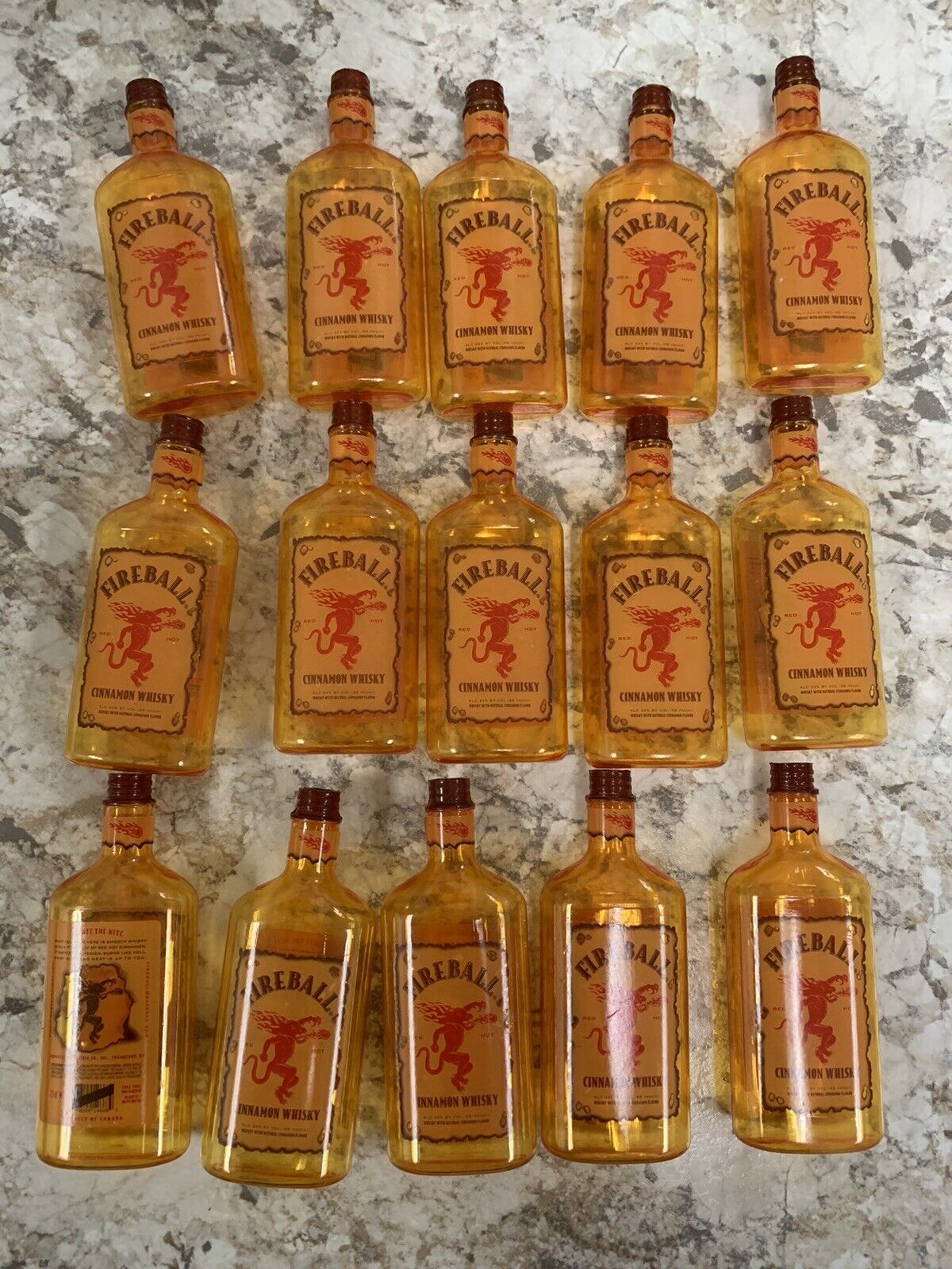 Fireball Whisky String Lights Christmas 15 Bottles replacements
