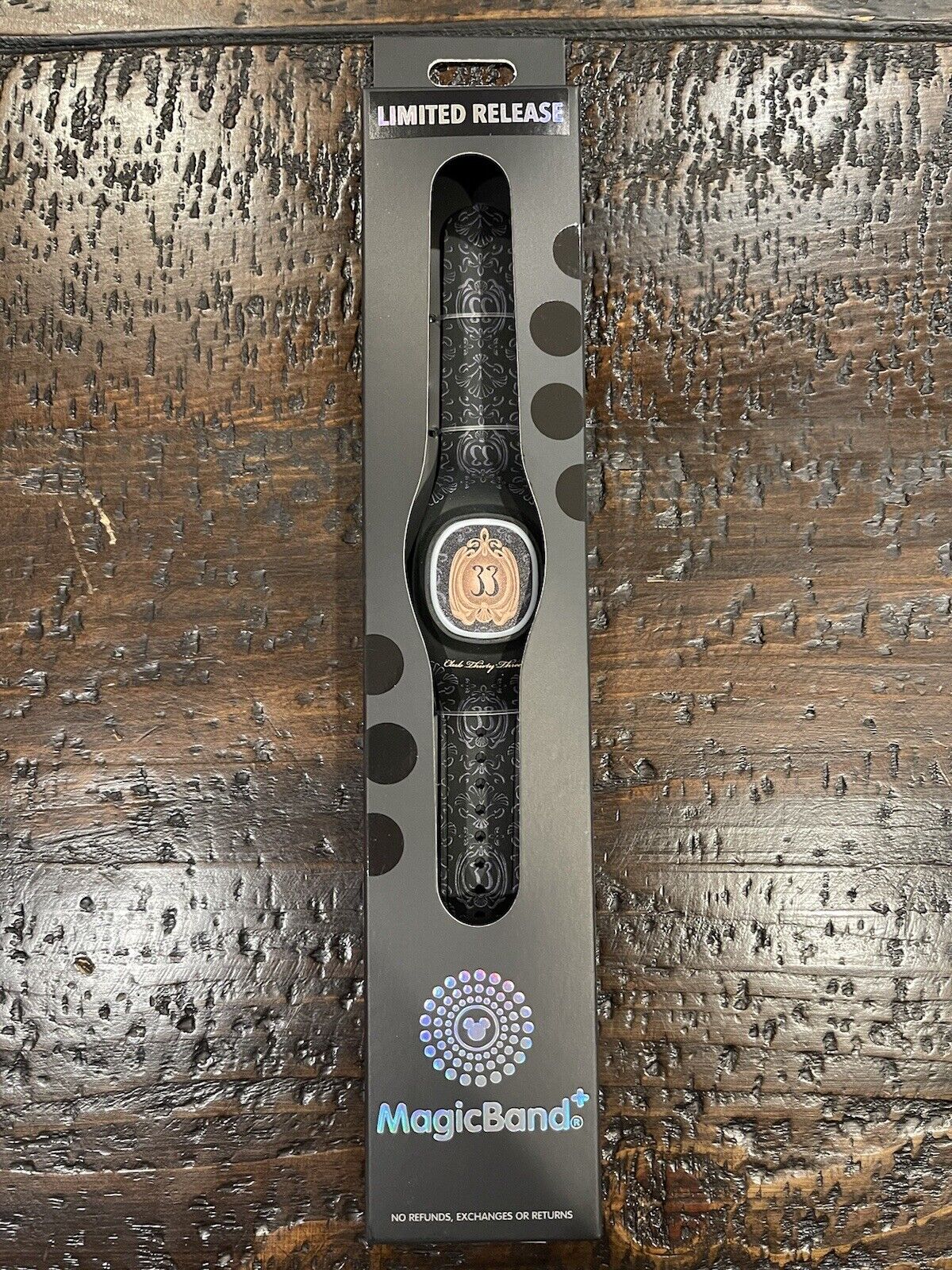 Disney Club 33 Magic Band+ Limited Release New In Box. SOLD OUT Disneyland