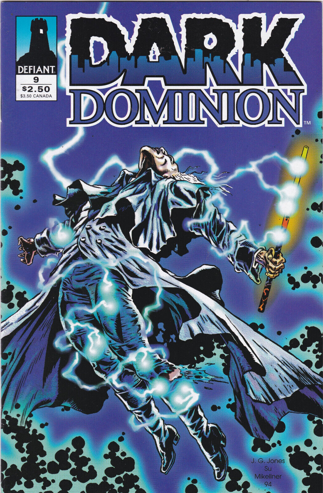 Defiant Comics Dark Dominion #9 Comic Book, High Grade