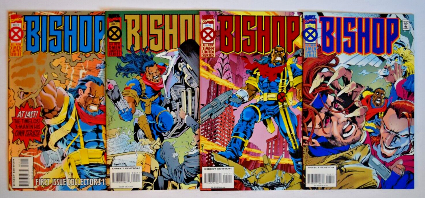 BISHOP (1994) 4 ISSUE COMPLETE SET #1-4 MARVEL COMICS