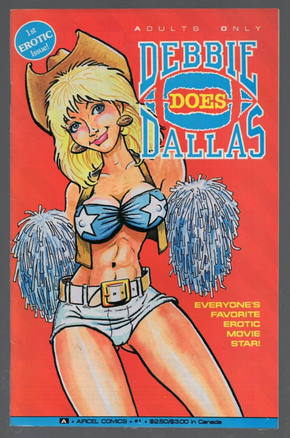 Debbie Does Dallas #1 Aircel 1991 VF/NM 9.0