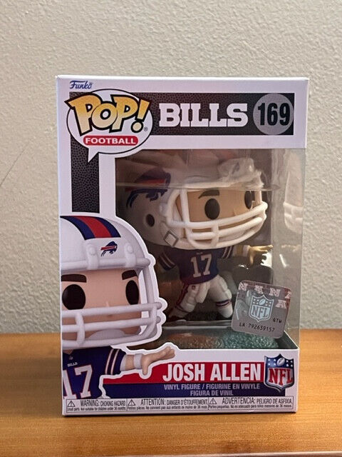 Funko Pop NFL Josh Allen Away Jersey 169 Buffalo Bills