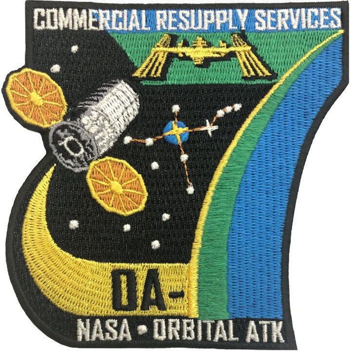 NASA Cygnus CRS OA 7 Orbital Science Flight Mission ISS Resupply Space Patch