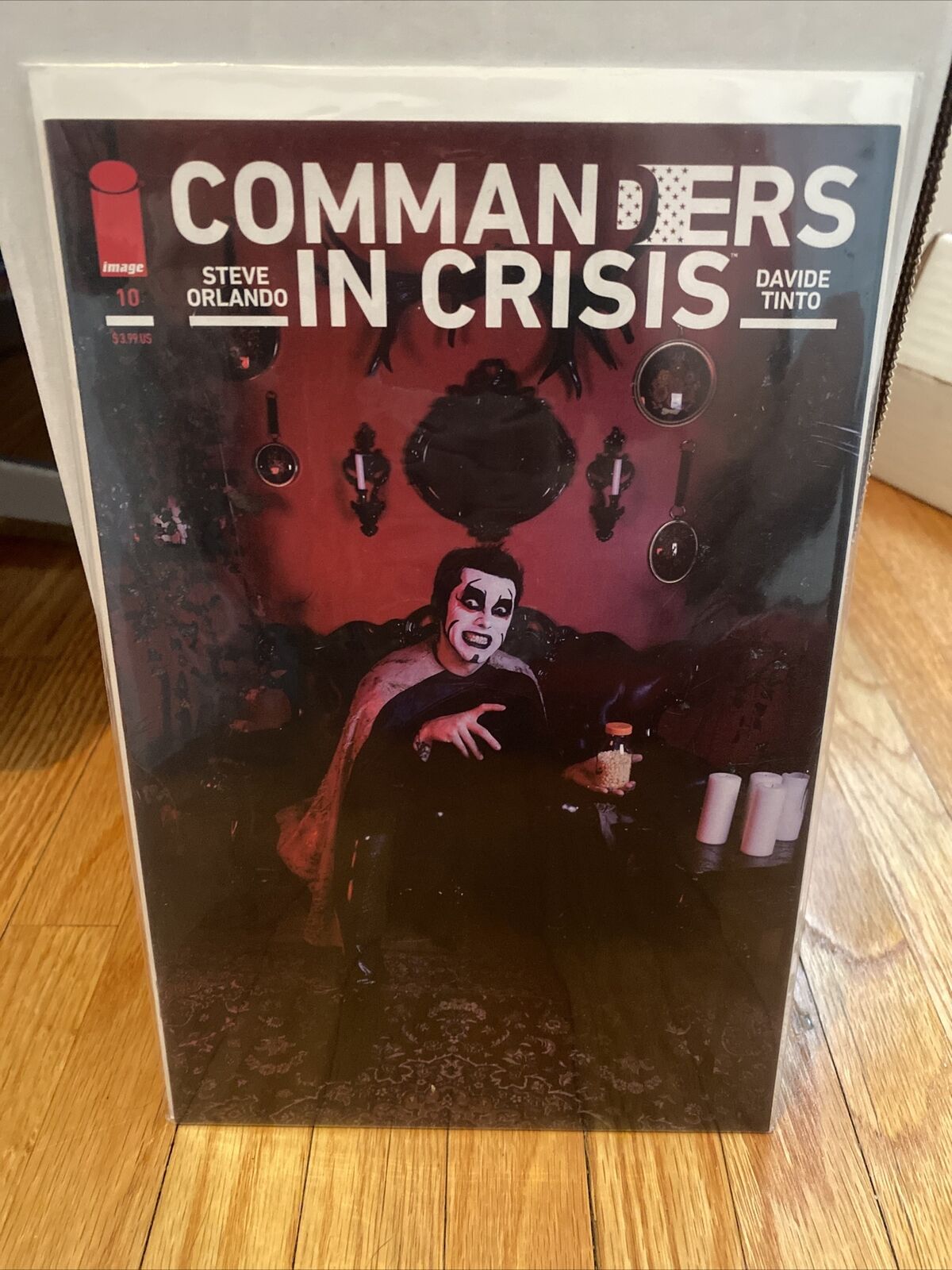 Commanders in Crisis #10 DANHAUSEN Photo COVER VARIANT 2021 Image HTF