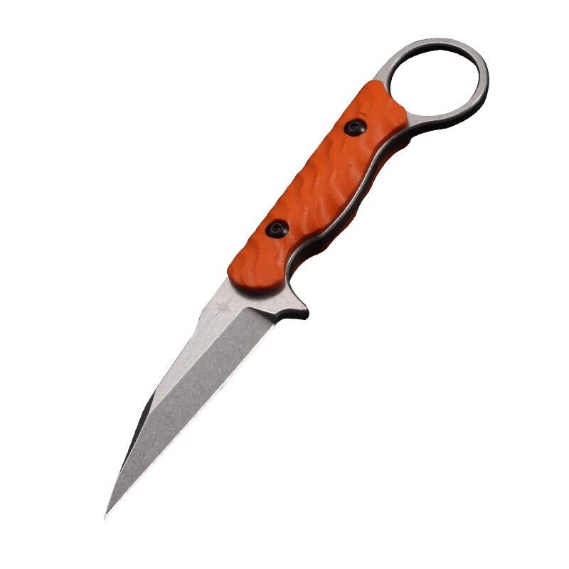Outdoor fishing knife, stainless steel sharp fruit knife outdoor emergency knife