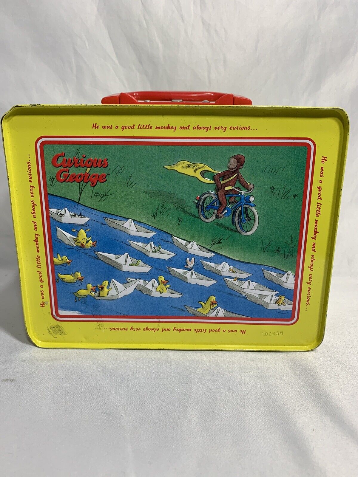 CURIOUS GEORGE Metal Lunch Box B8