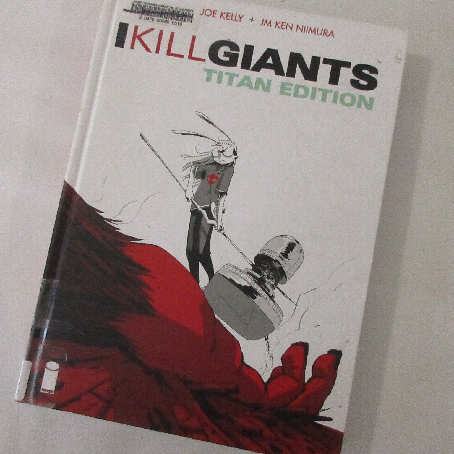 I Kill Giants Titan Edition Hardcover Image Comics Joe Kelly Niimura Ex Library