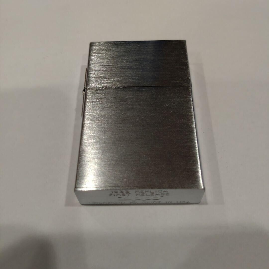 Used Zippo Lighter 1933 REPLICA FIRST RELEASE Japan