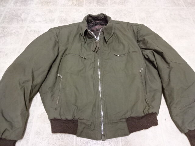 ORIGINAL VINTAGE 50\'S ARMY TANKER JACKET GREAT COND NOT MUCH USED 