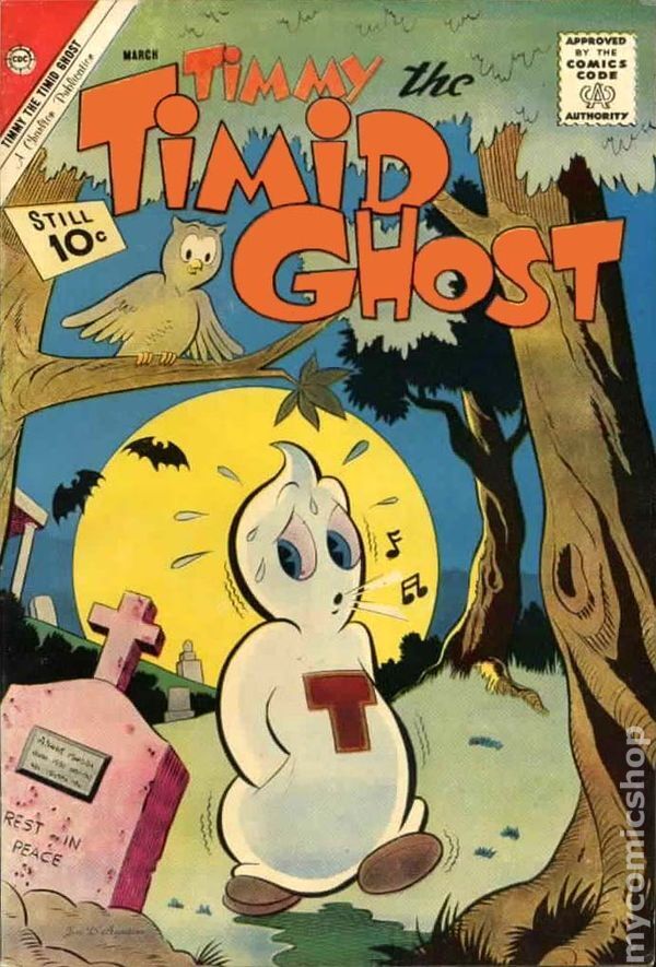 Timmy the Timid Ghost #31 FN- 5.5 1962 Stock Image Low Grade