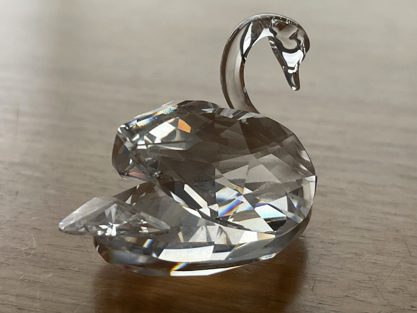 Swarovski Silver Crystal Swan with Original Box