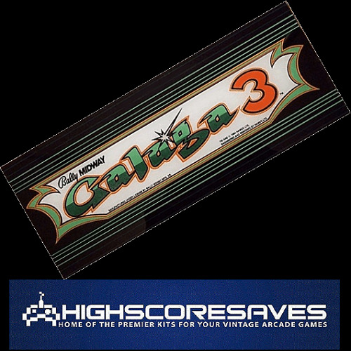 Galaga 3 | Gaplus Free Play and High Score Save Kit Arcade