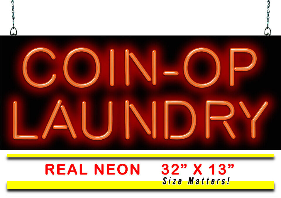 Coin-Op Laundry Neon Sign | Jantec | 32\