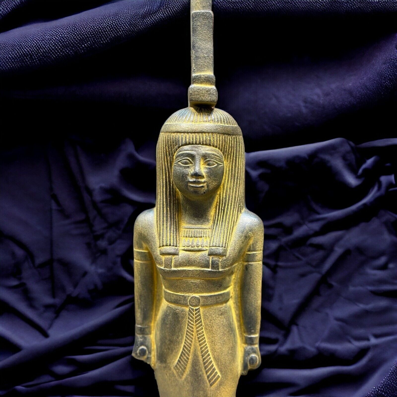 Authentic Isis Statue - Goddess of Love, Protection, Beauty - Finest Stone Craft