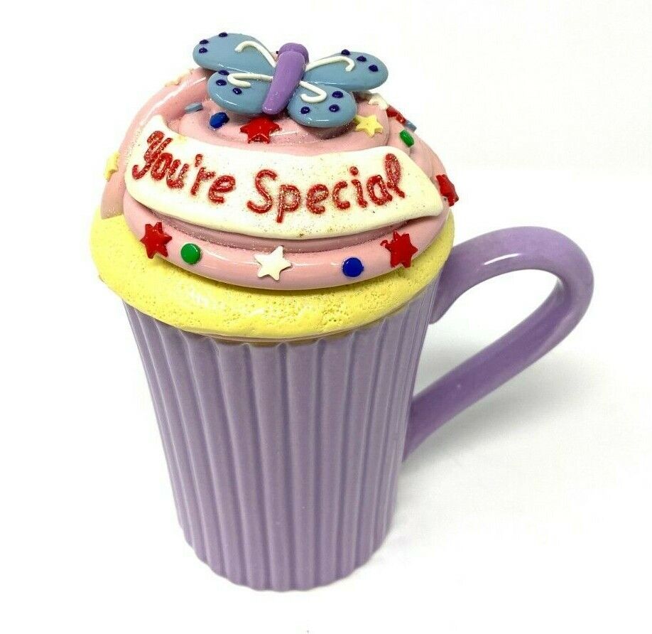 2Pc.You're Special Ganz Purple Coffee Mug with Lid 