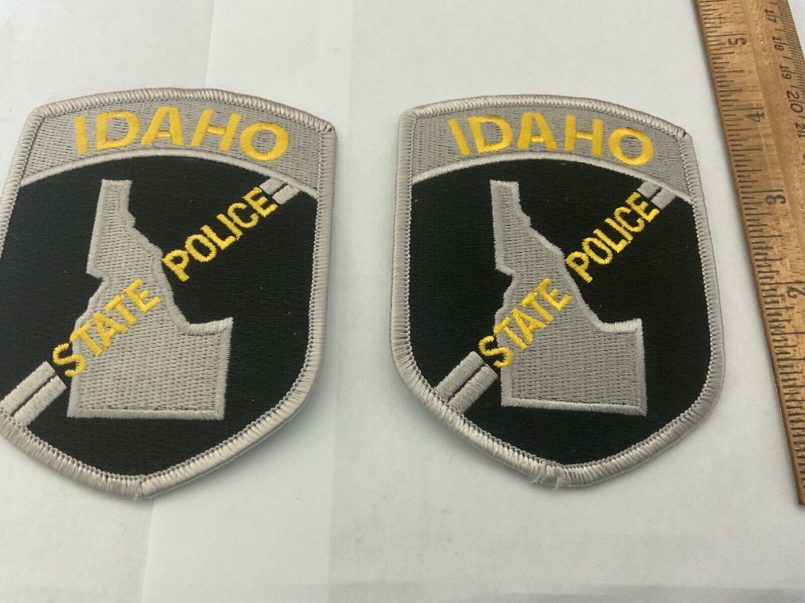 Idaho State Police collectable Patch Set 2 pieces