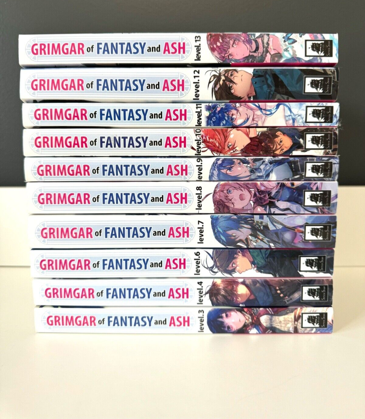 Grimgar of Fantasy and Ash English Light Novels - incomplete Series - Books