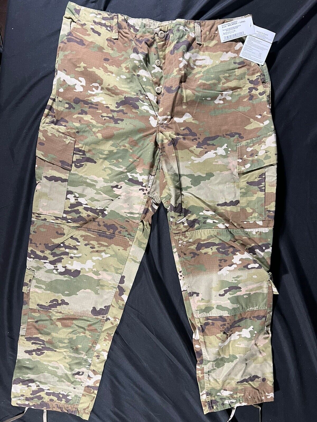 NEW Army OCP Scorpion Multicam Uniform Pants 50/50 Cotton/Nylon XXLarge Long