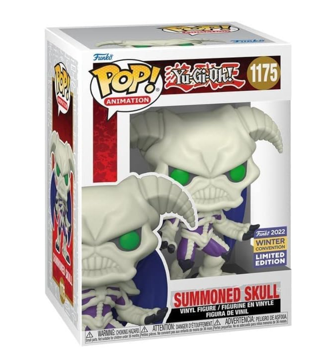 Funko Pop Yu-Gi-Oh Summoned Skull #1175 Limited Edition Winter Convention 2022