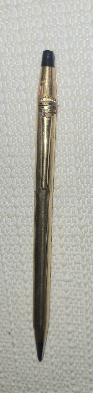 Vintage Cross Century Classic 12kt Gold Filled Pen Advertising Cadillac