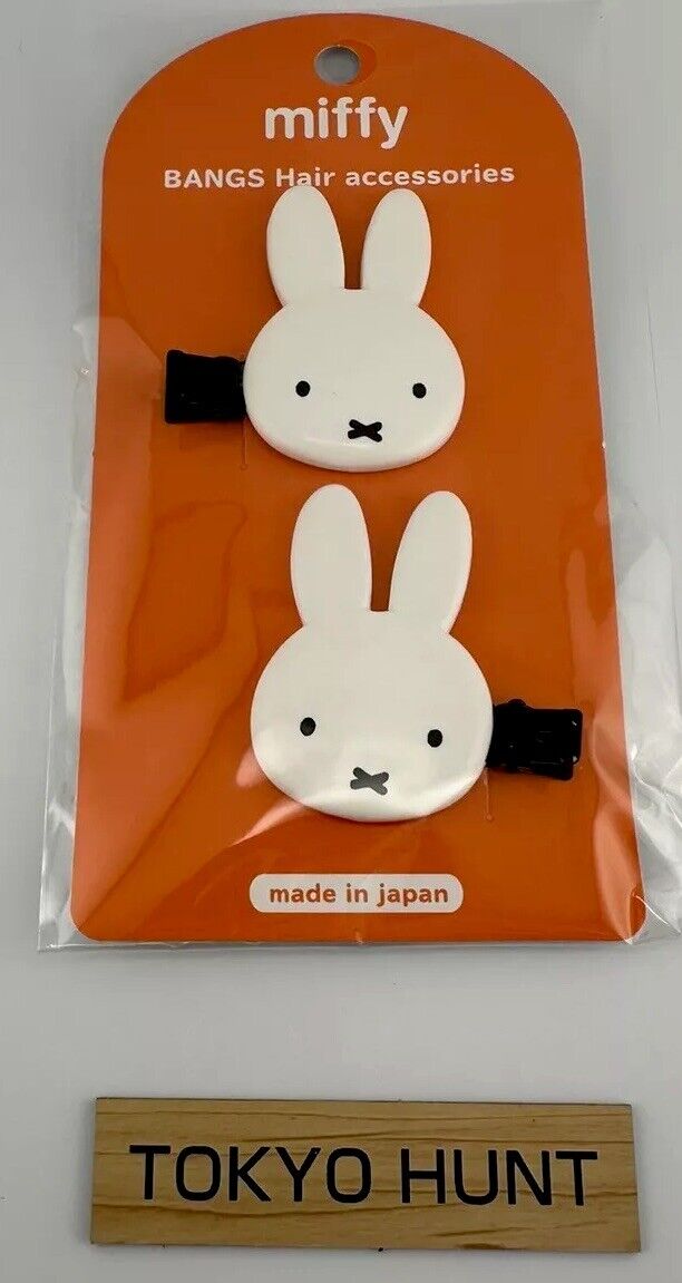 Miffy Bangs Clip Rabbit Mascot Ears Hair Bang 2pc Accessory Shobido Japan